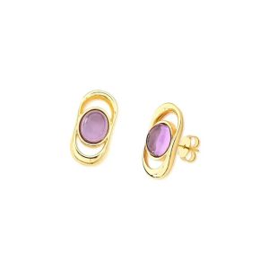 Amethyst Celestine Örhänge
