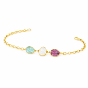 Fragment Guldflätad Armband